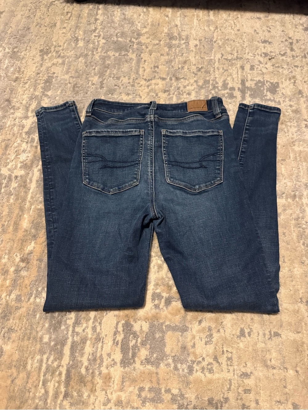 American Eagle Outfitters Dark Indigo Stretch Skinny Jeans